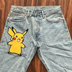 Levi's Jeans Nwot Levis X Pokmon 55 Z Straight Poshmark